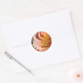Peach Sunset Roos Envelope Sticker Seal (Envelop)