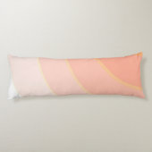 Peach Swirls Body coussin (Dos)