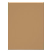 Peach Tan Color Block | Soft Wedding Design Perfect Poster (Voorkant)