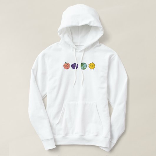 Peach TFB Hoodie (Design voorkant)
