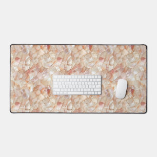 Peach-Toned Moeder van Pearl Mosaic Bureaumat