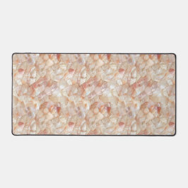 Peach-Toned Moeder van Pearl Mosaic Bureaumat