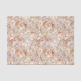 Peach-Toned Moeder van Pearl Mosaic Tissuepapier
