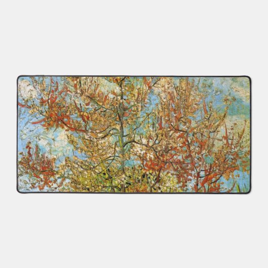 Peach Tree rose en fleurs par Vincent van Gogh (Recto)