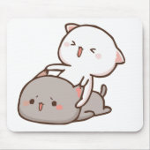 Peach Trolling Goma Mouse Pads Muismat (Voorkant)