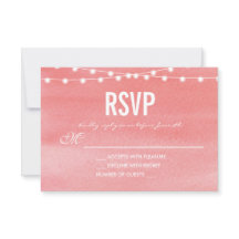 Peach Waterverf String Lights RSVP