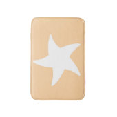 Peach Zee Star Bath Mat (Voorkant Verticaal)