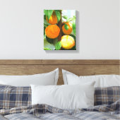 PEACHES CANVAS AFDRUK (Insitu (Slaapkamer))