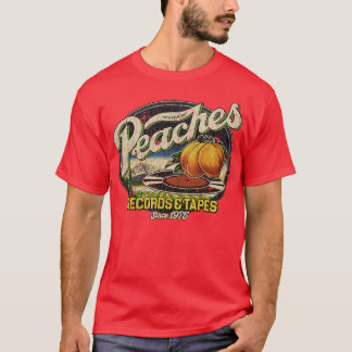 Peaches Records Tapes 1975 T-shirt