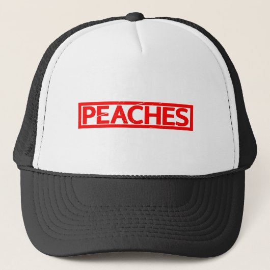 Peaches Stamp Trucker Pet (Voorkant)