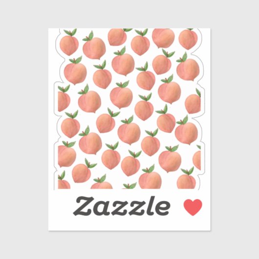 Peaches Sticker (Vel)