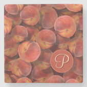 Peaches Stone Onderzetter (Voorkant)