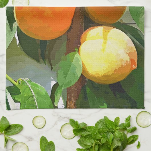 PEACHES THEEDOEK (Gevouwen)