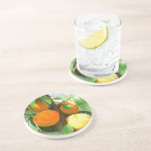 PEACHES ZANDSTEEN ONDERZETTER (Zijkant)