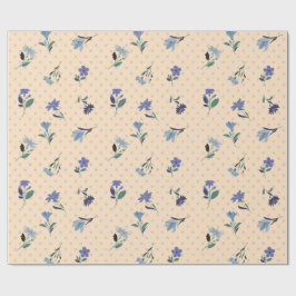 Peachify Pastel Blooms Cadeaupapier