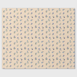 Peachify Pastel Blooms Inpakpapier