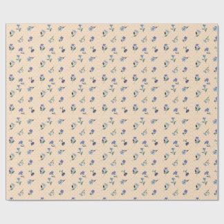 Peachify Pastel Blooms Inpakpapier