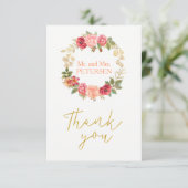 Peacht or rose roses mariage de couronne merci (Debout devant)