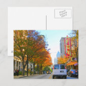 Peachtree Street Briefkaart (Voorkant / Achterkant)