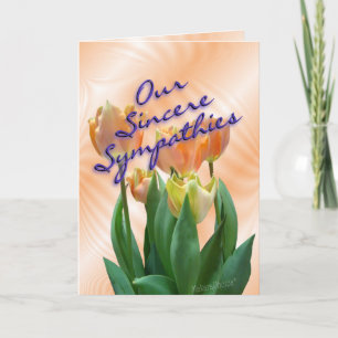 PeachTulips-Sympathy-kaart-aanpassen Kaart