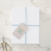 Peachy gift label cadeaulabel (Met Touw)