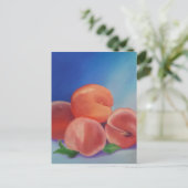 Peachy Goodness Briefkaart (Staand voorkant)