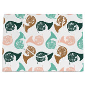 Peachy Green French Horn Groot Cadeauzakje (Voorkant)