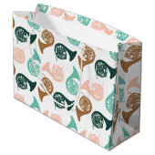 Peachy Green French Horn Groot Cadeauzakje (Achterkant Gekanteld)