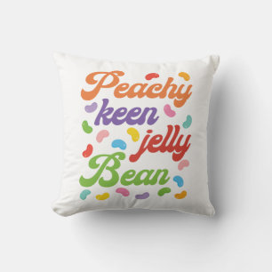 Peachy Keen Jelly Bean Easter Snoep Retro Kussen