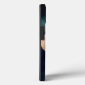 Peachy Oranje Garden Roos Flower Personalized Case-Mate iPhone Case (Achterkant / Rechts)