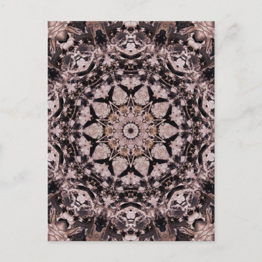 Peachy Pattern Briefkaart (Voorkant)