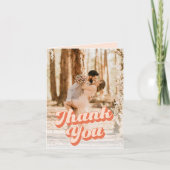 Peachy Retro Mariage Merci (Devant)