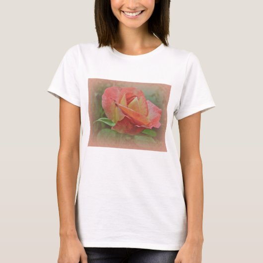 Peachy Roos Blossom T-shirt (Voorkant)