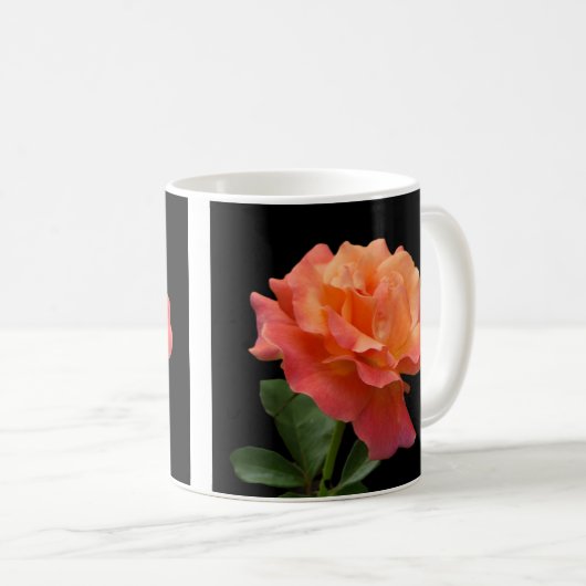 Peachy Rose Mug (Devant droit)