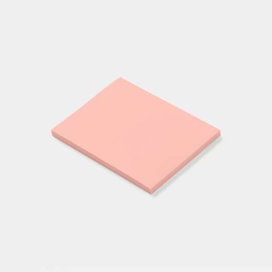 Peachy Roze Stevige Kleur Post-it® Notes (Schuin)