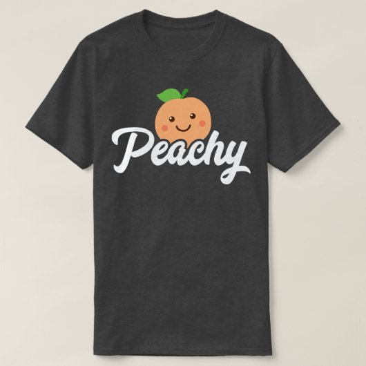 Peachy T-shirt (Design voorkant)