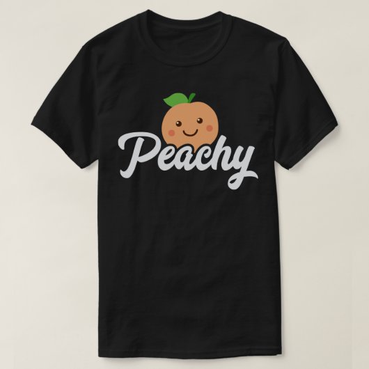 Peachy T-shirt (Design voorkant)