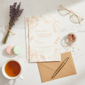 Peachy Wings and Flutter Things Verjaardag Kaart