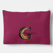 Peacin' Poppies Large Pouch Etui (Achterkant)