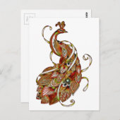 Peacock 2b briefkaart (Voorkant / Achterkant)