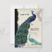 Peacock 5 - Uitnodiging tot het uitzenden van een (Voorkant)