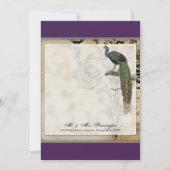 Peacock 6 - Dank u Flat Note Kaart Notitiekaartje (Voorkant)