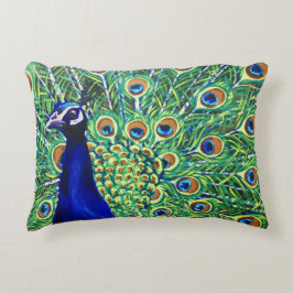 Peacock Accent Kussen