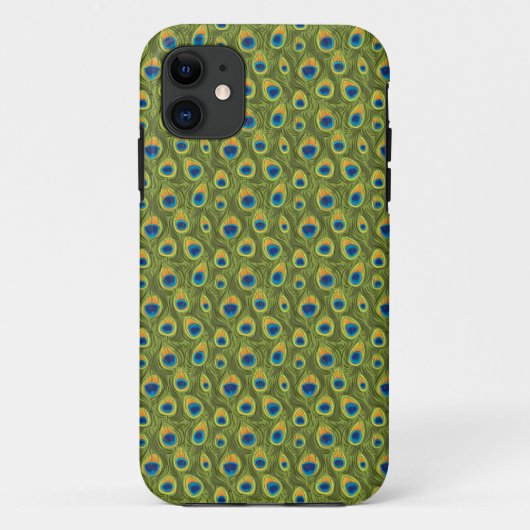 Peacock Afdrukken Case-Mate iPhone Case (Achterkant)