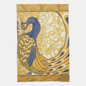 Peacock Antiek  kleurrijk Theedoek (Verticaal)