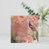 Peacock Arch Blush rose Peony Merci (Debout devant)
