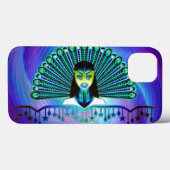 Peacock Art 1-opties Case-Mate iPhone Case (Achterkant (horizontaal))