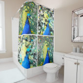 Peacock Art Douchegordijn (In situ)