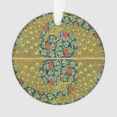 Peacock Art Nouveau Style rond design complexe (devant)