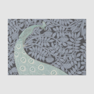 Peacock Art Nouveau Vogel Classic Tissuepapier